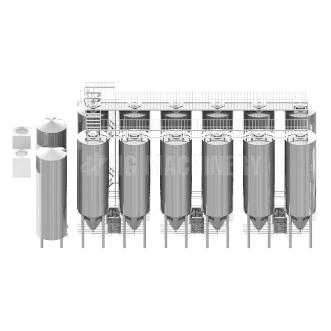 30000L(30T) Fermentation Tank